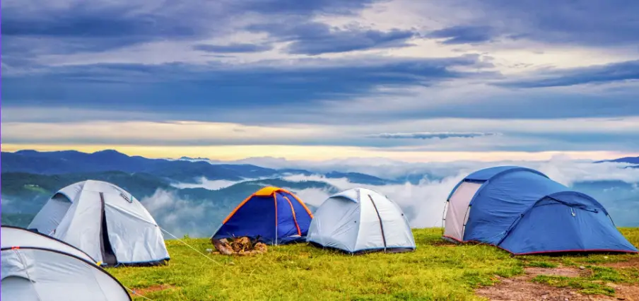 Camping in Auli